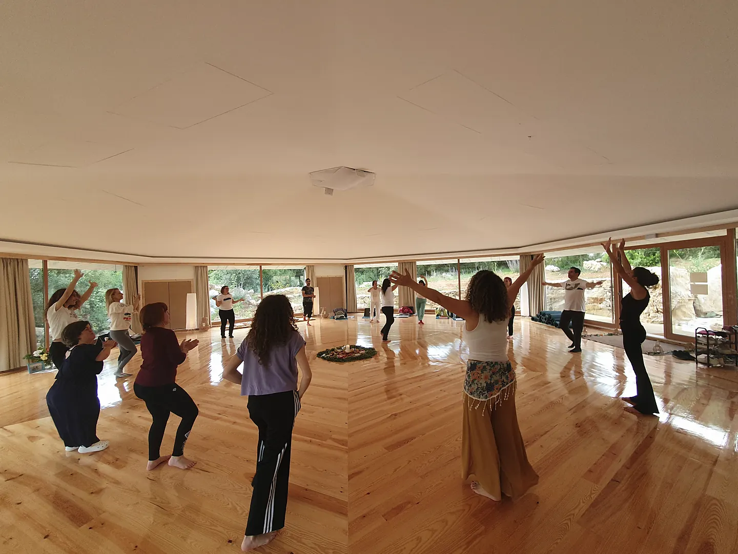 Grupo numa experiência de Movimento MUTATIS
